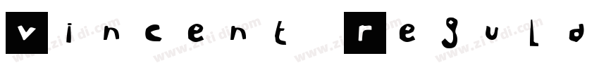 Vincent Regular字体转换